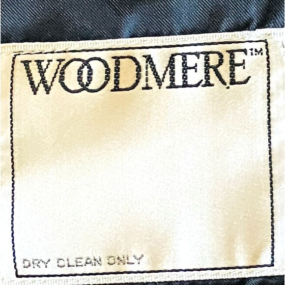 Woodmere Vintage Wool Sport Coat Glen Plaid Blue Gray 42 L Preppy Academia - Picture 3 of 16